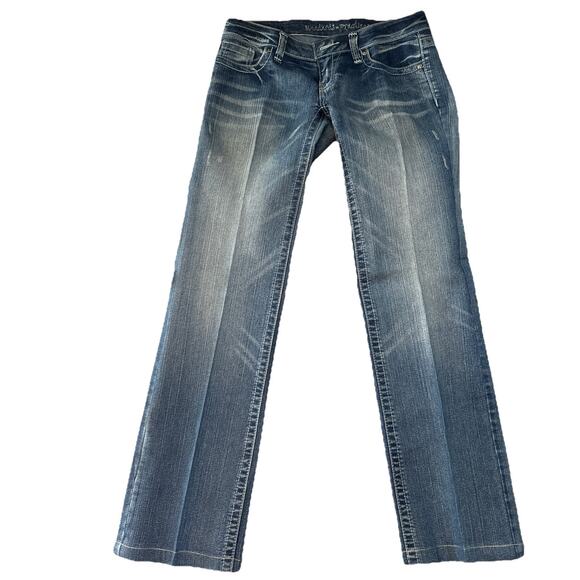 Standards & Practices Jeans Womens W5 L 35 Blue Denim Flare Vintage - Picture 1 of 5
